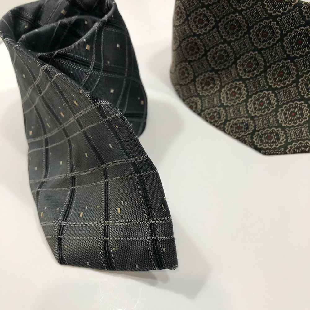 Lot of 4 vintage neckties - Picture 7 of 10